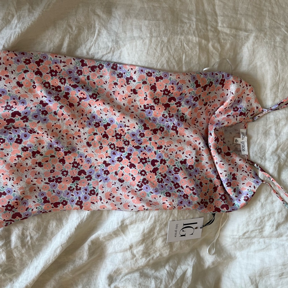 Floral mini dress, new with tags!
